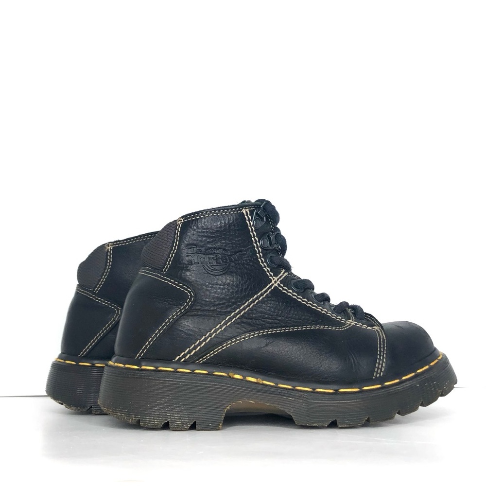Vintage Dr Martens Made In England 8A07 Lowtop Lace Up Boots Women’s 7 Shoes - Picture 2 of 12